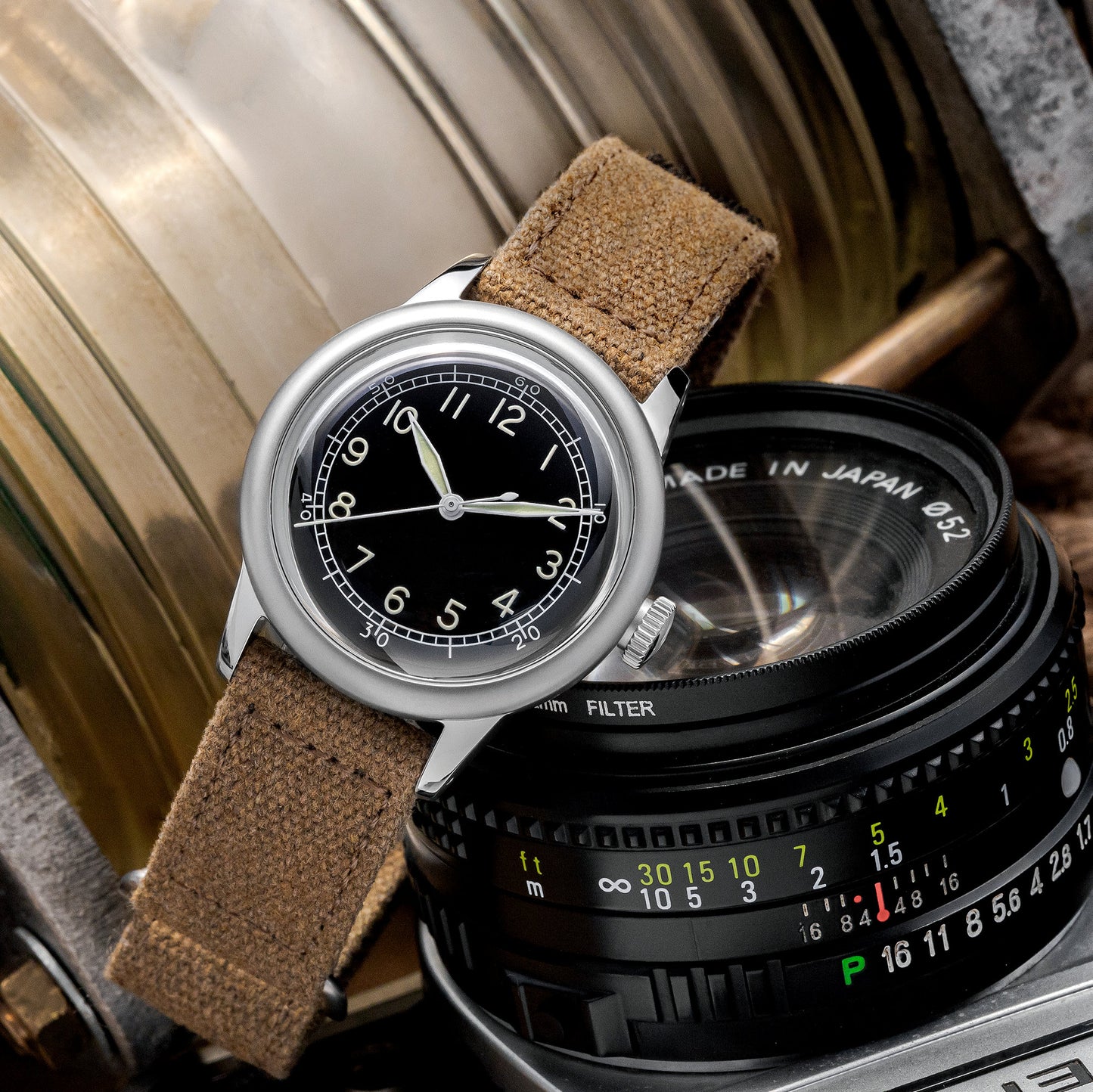 THORN A11 36mm Stainless steel Retro Military Watch