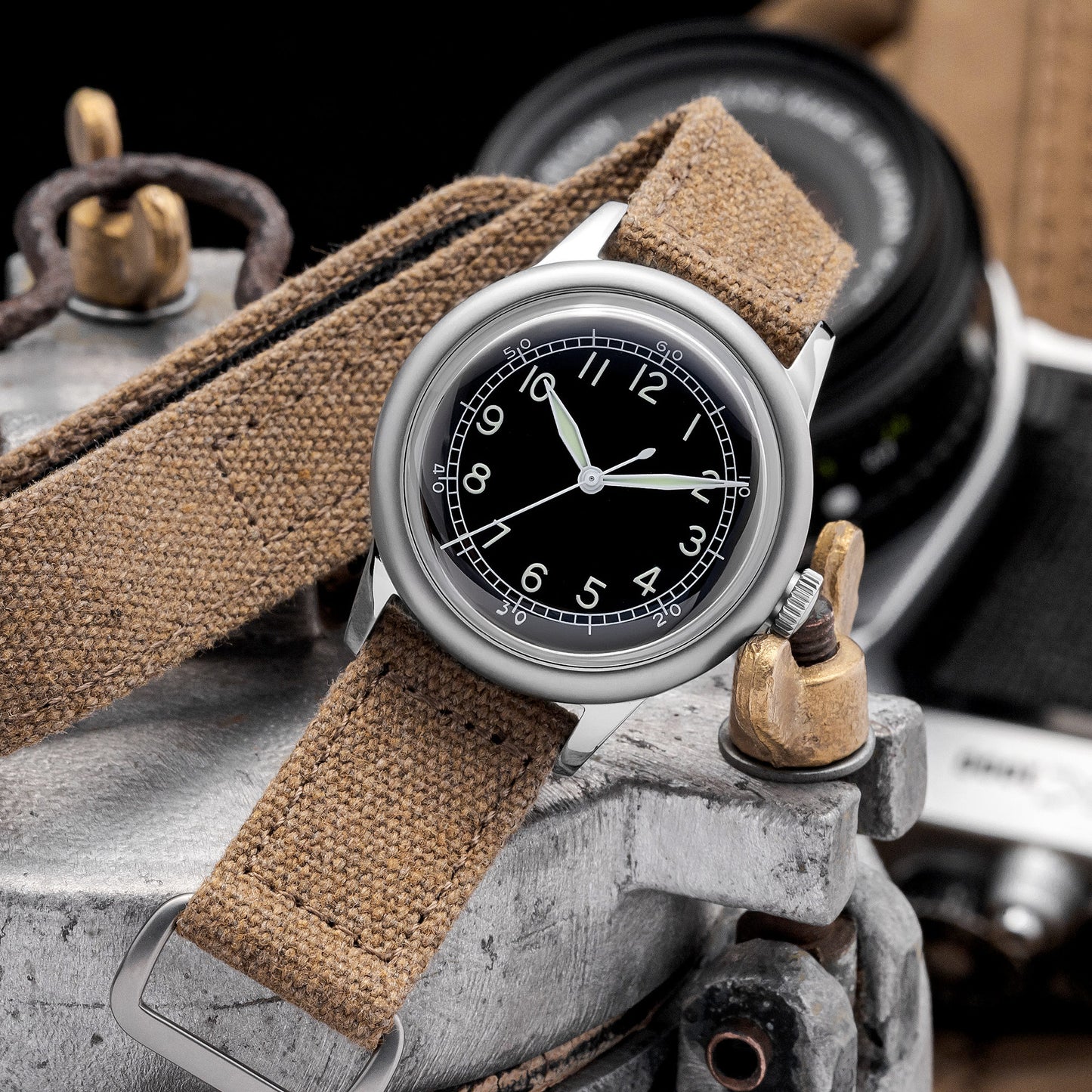 THORN A11 36mm Stainless steel Retro Military Watch