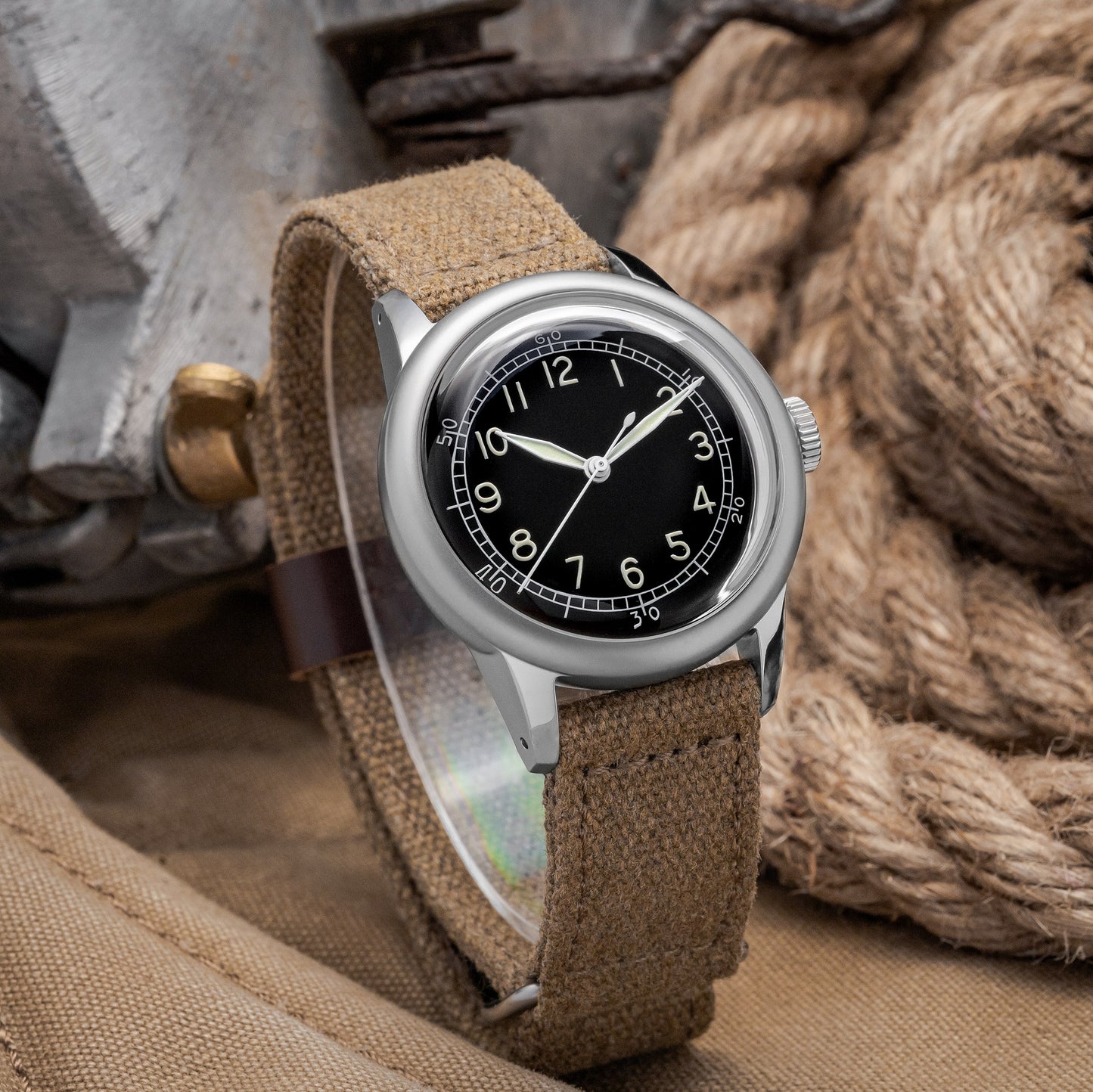 THORN A11 36mm Stainless steel Retro Military Watch