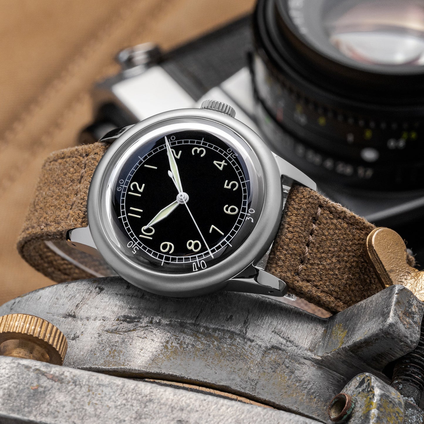 THORN A11 36mm Stainless steel Retro Military Watch