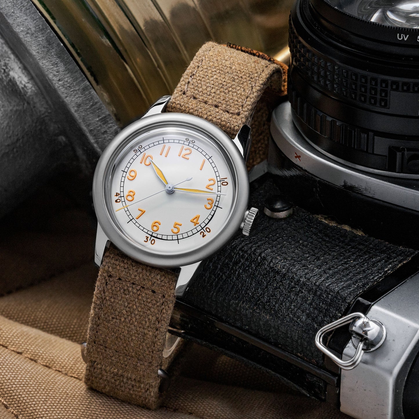 THORN A11 36mm Stainless steel Retro Military Watch