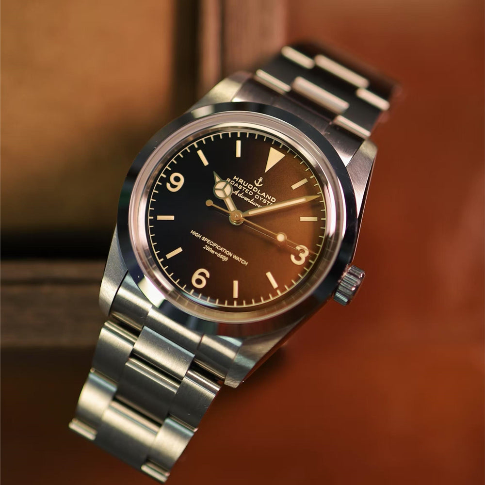 Hruodland 36mm NH38 Vintage Men Watch F029