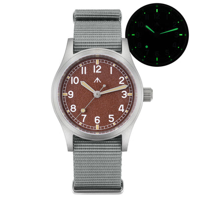 Militado 38mm Stainless Steel Military Watch Ml12