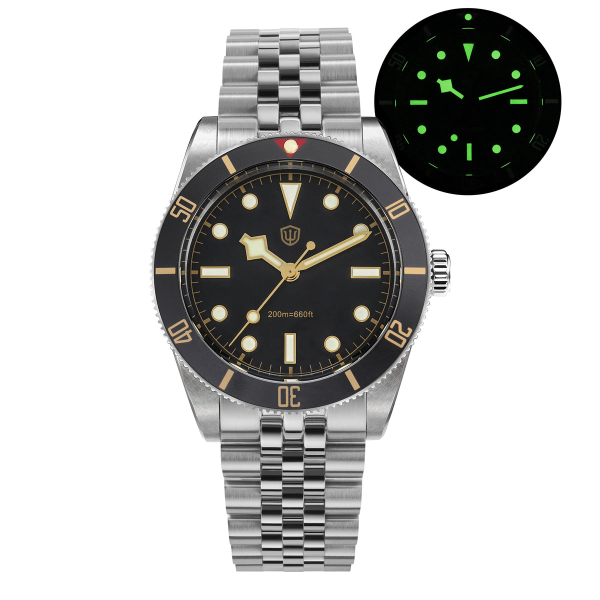 Watchdives WD7922 37mm VH31 Quartz Dive Watch