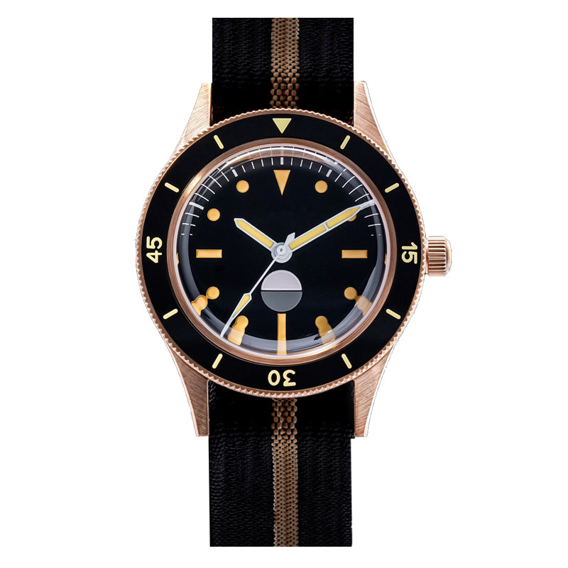 Thorn Vintage 50-Fathoms Bronze Dive Watch