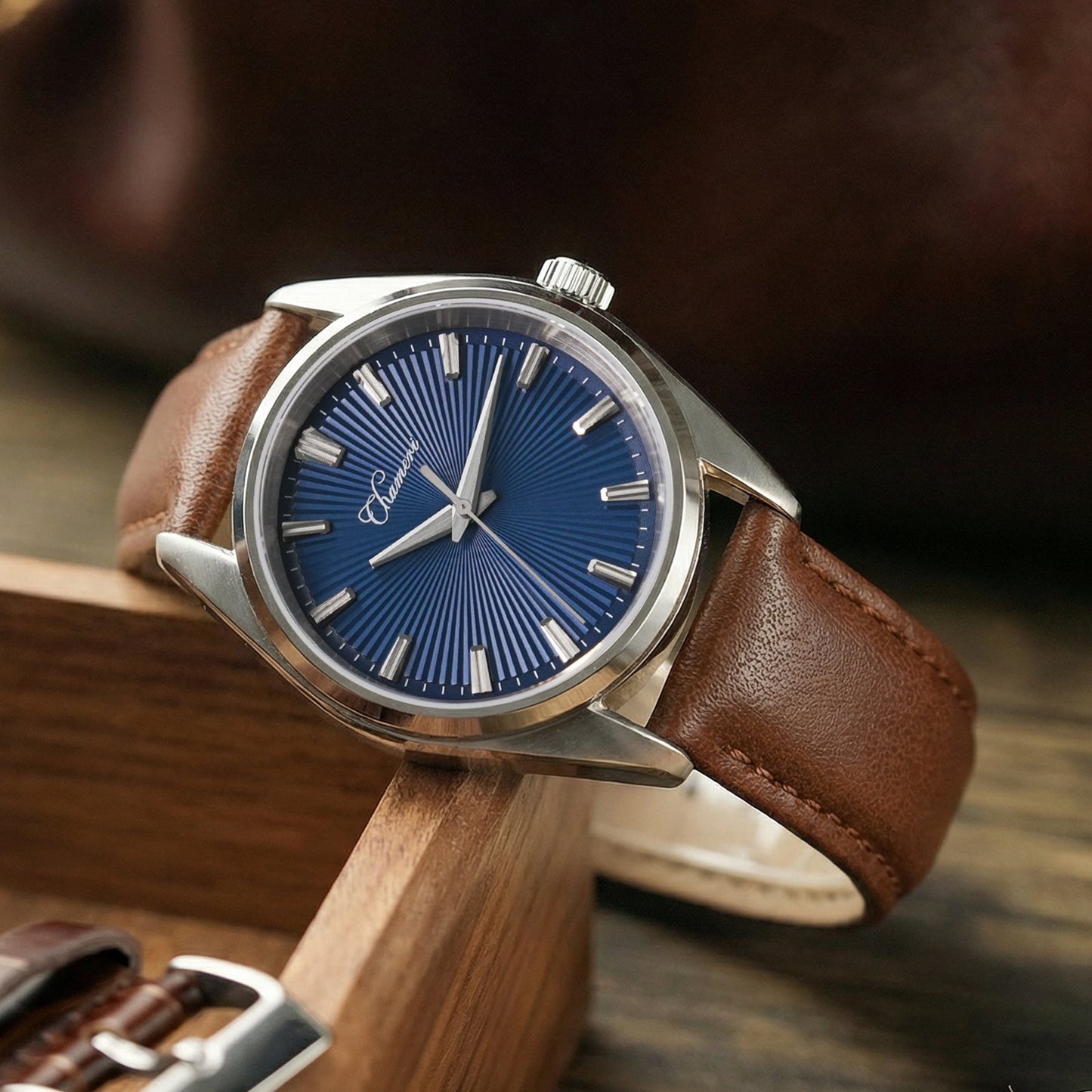 Chameri 40mm Men Watch VH31 Quartz Watch GS05