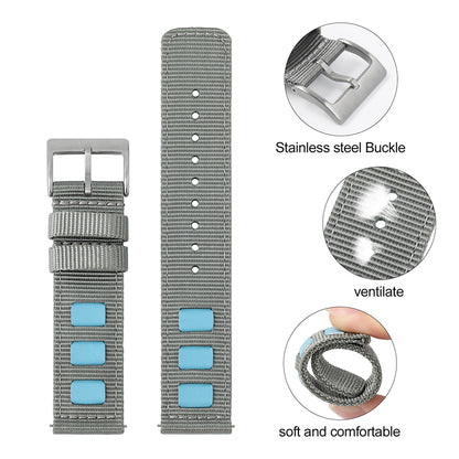 Fast release fashion nylon fabric strap