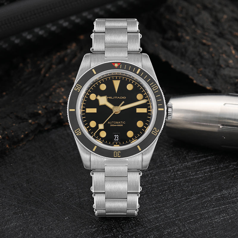 Militado Retro 38mm BB58 NH35 Automatic Watch ML06
