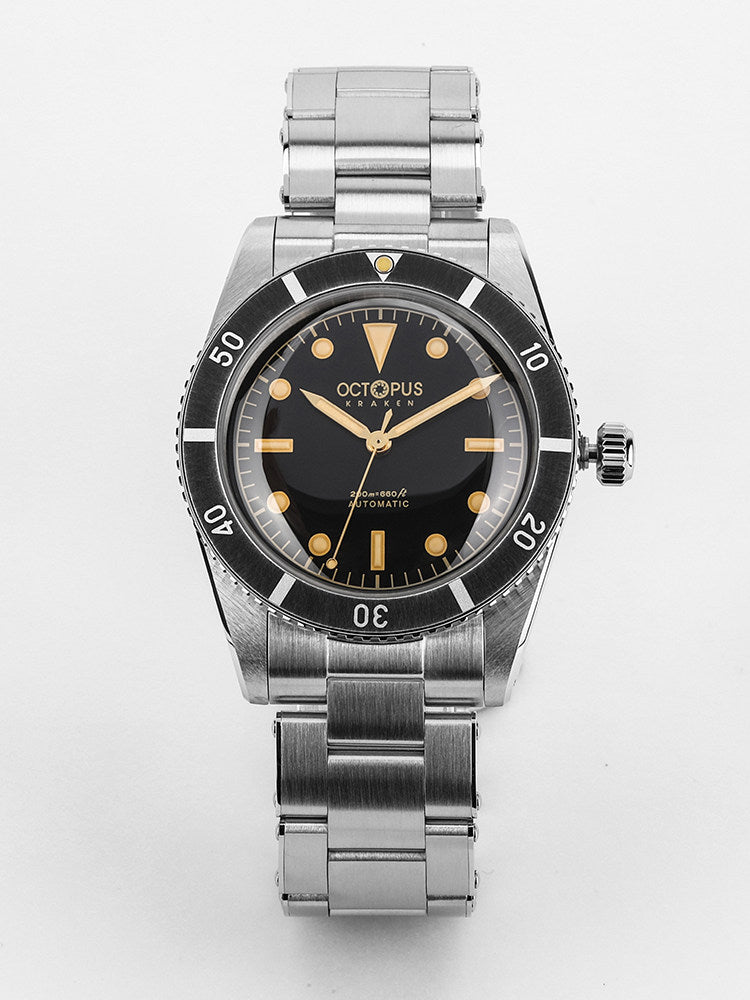 Octopus Kraken OCT-0029 37mm Vintage Skin Diver Watch | PT5000