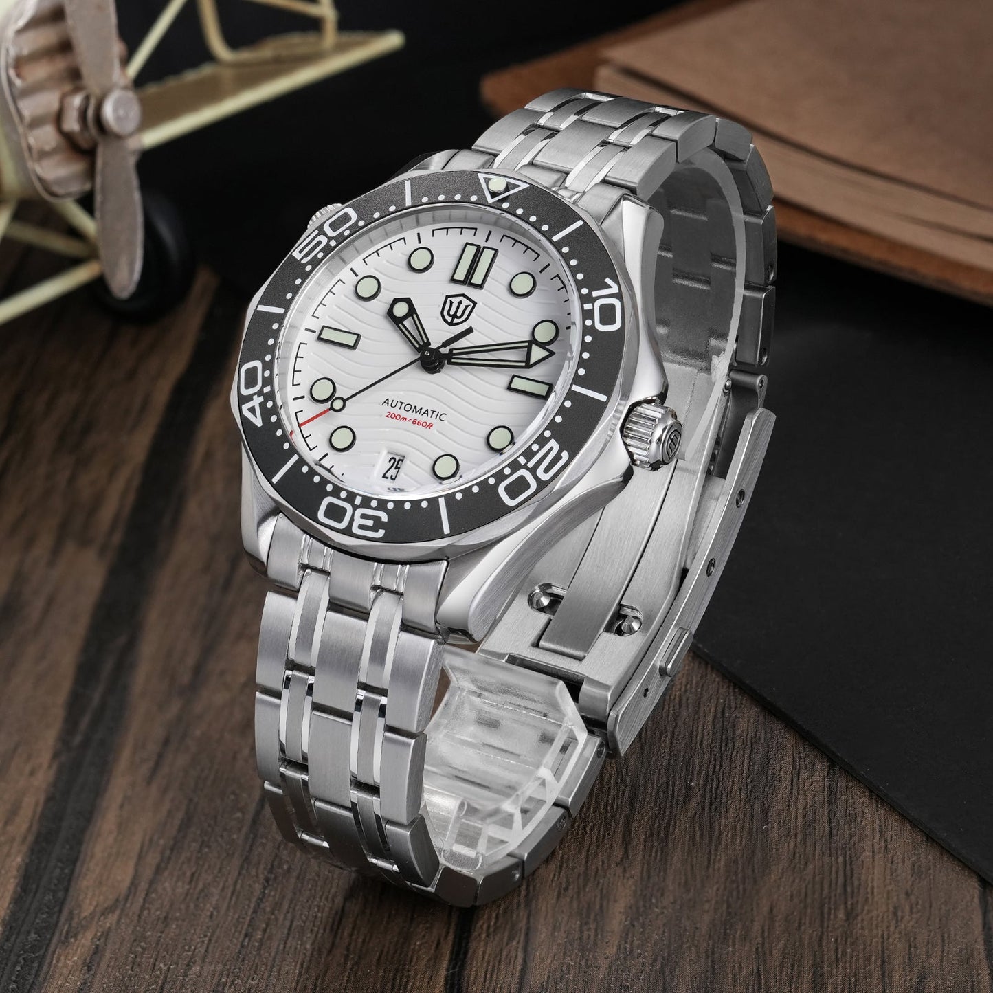 Watchdives WD007ST 39mm NTTD Dive Watch