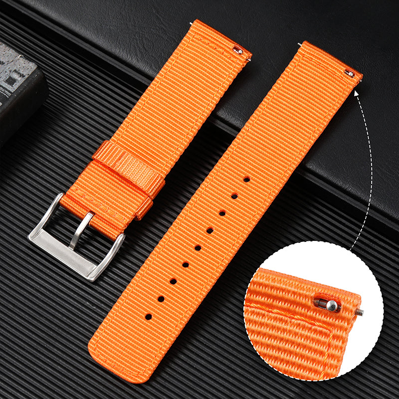Fast release fashion nylon fabric strap