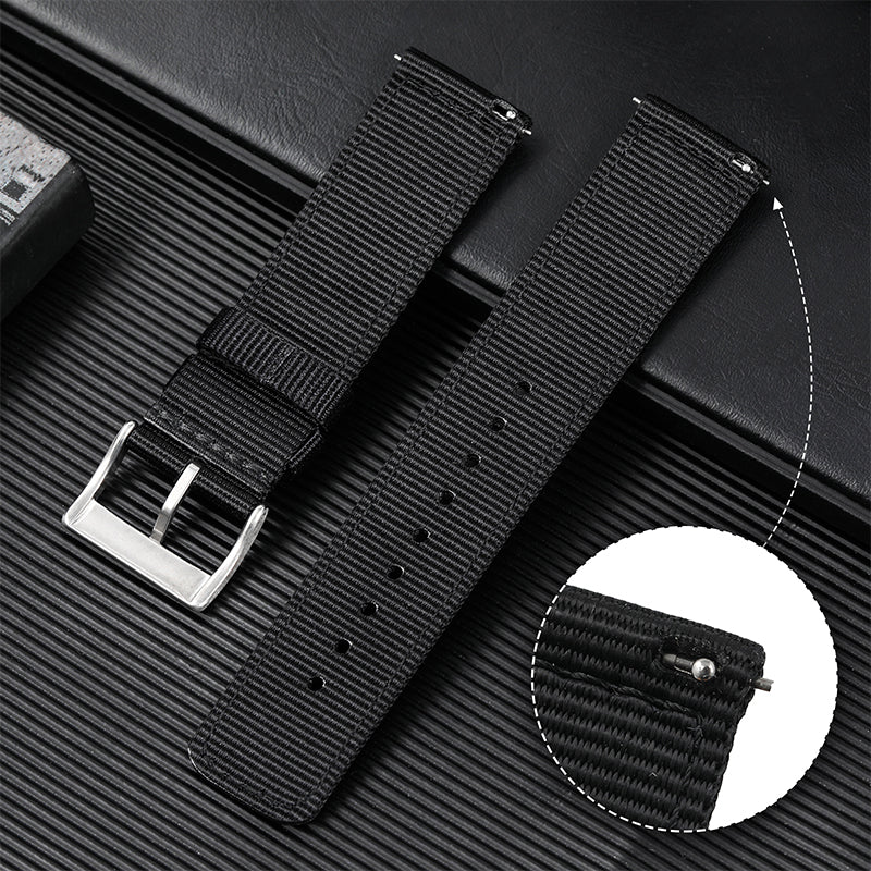 Fast release fashion nylon fabric strap