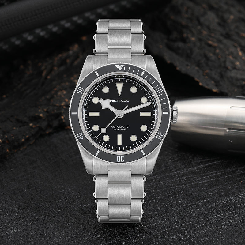 Militado Retro 38mm BB58 NH35 Automatic Watch ML06
