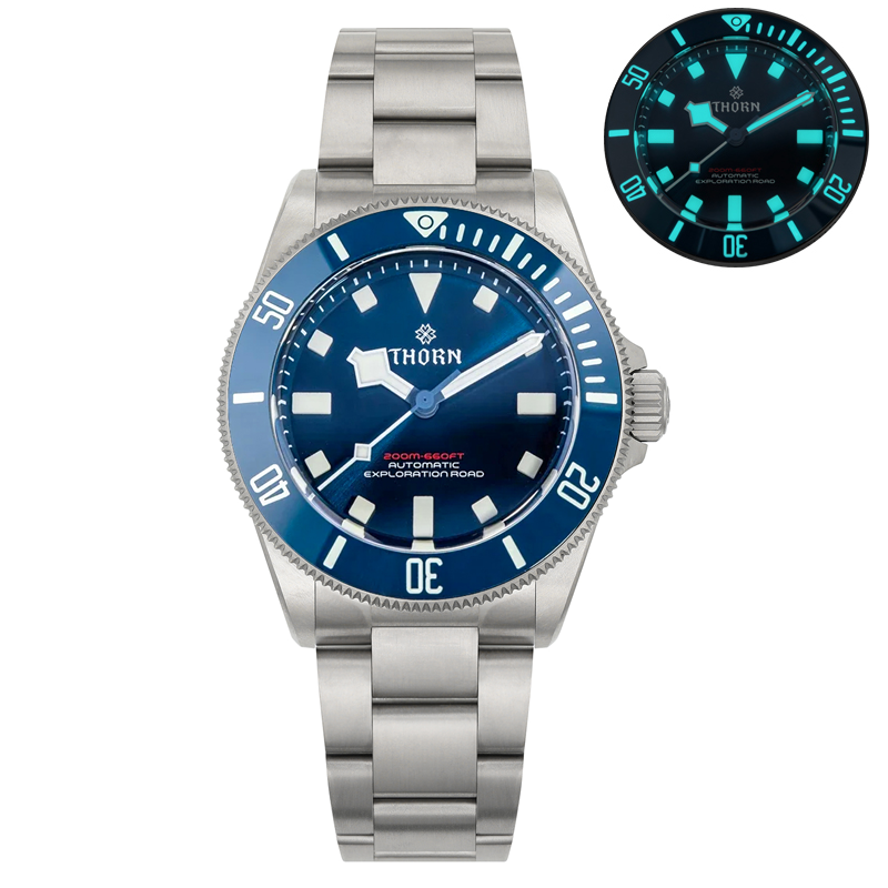 Thorn Watch Official Store Thorn Titanium 39mm Automatic Dive Watch