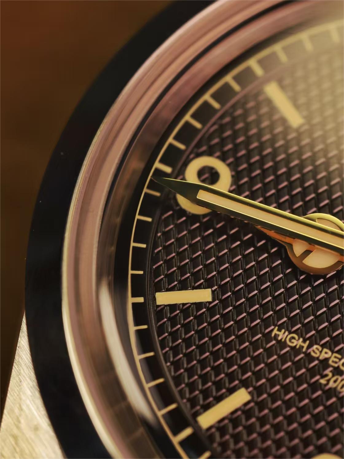 Hruodland 36mm NH38 Vintage Men Watch F029