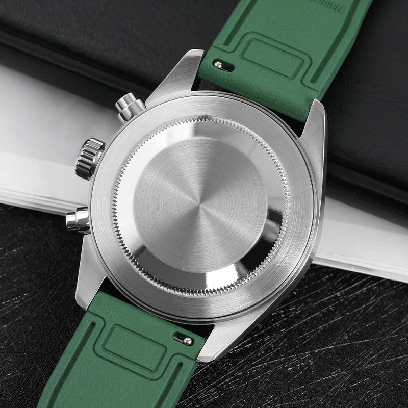 Militado 39mm Sapphire Crystal Pilot Field Chronograph Watch