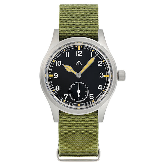 Militado 36mm D12 Quartz Field Watch - Cathedral Hands