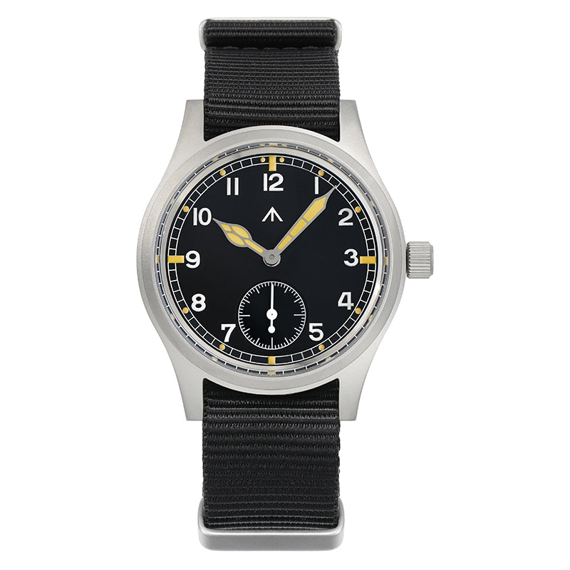 Militado 36mm D12 Quartz Field Watch - Cathedral Hands