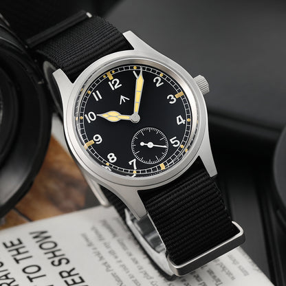 Militado 36mm D12 Quartz Field Watch - Cathedral Hands