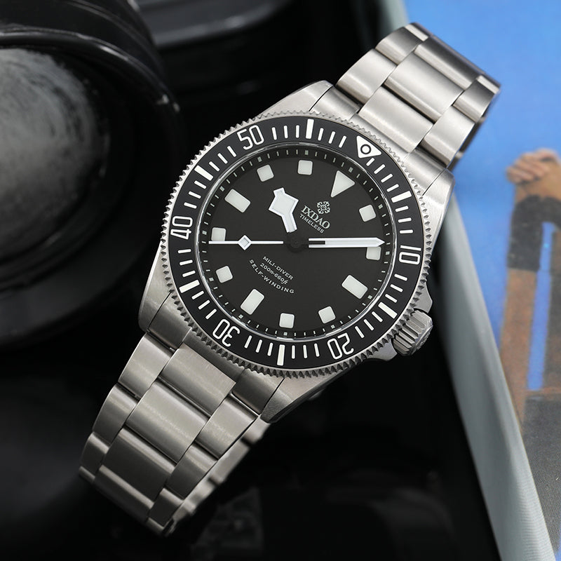 IXDAO Titanium 39mm Automatic Dive Watch