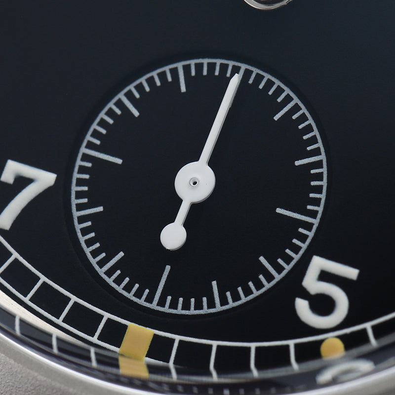 Militado 36mm D12 Quartz Field Watch - Cathedral Hands