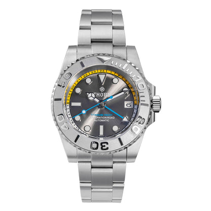 ★Limited Offer★THORN Titanium Helium Valve NH34A GMT Dual Time Zone Diving Watch