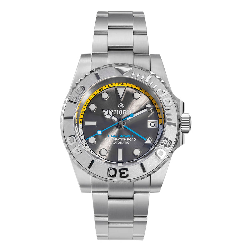 THORN Titanium Helium Valve NH34 GMT Watch