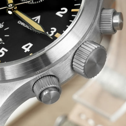 ★New Arrival★ Militado Retro 39mm Chronograph Watch Ml1868-3