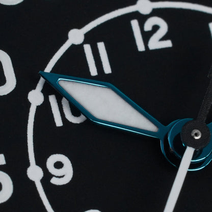 Militado 37mm Sapphire Crystal Retro Flieger Pilot Watch Ml10 V2