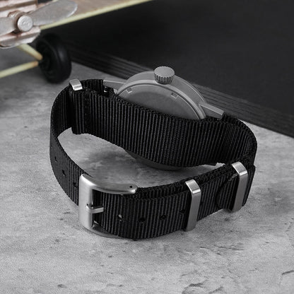 Militado 37mm Sapphire Crystal Retro Flieger Pilot Watch Ml10 V2