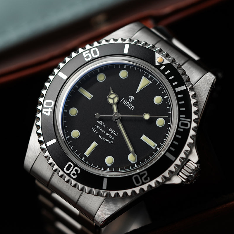 Thorn 40mm PT5000 Automatic Dive Watch T023 V3.1 – Upgraded Bracelet Edition