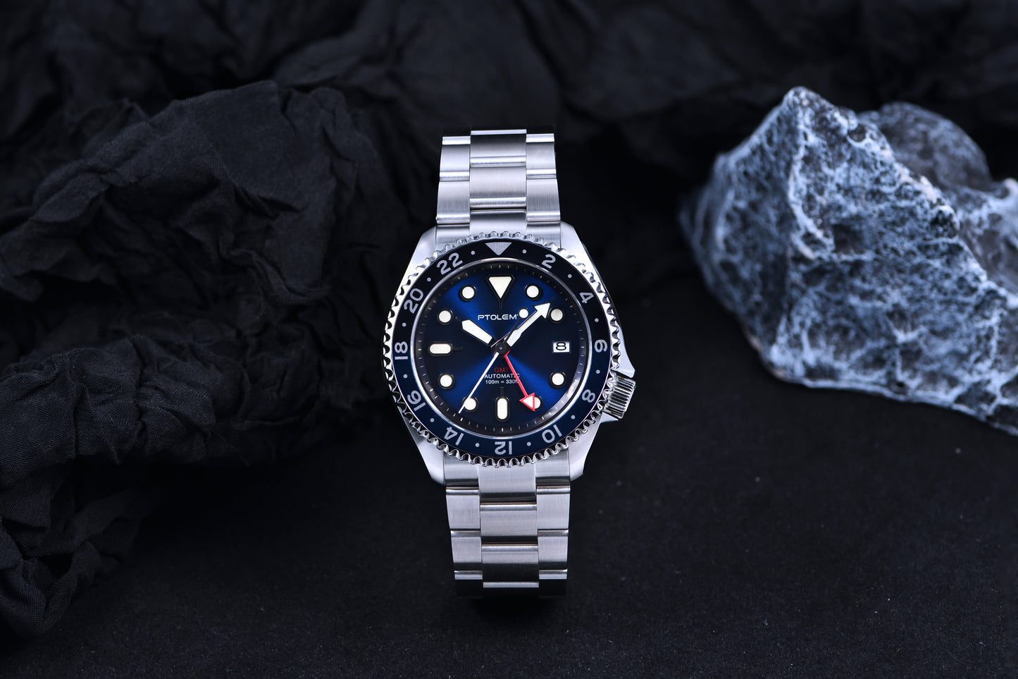 PTOLEMY 44.8mm NH34 Automatic Dive Watch