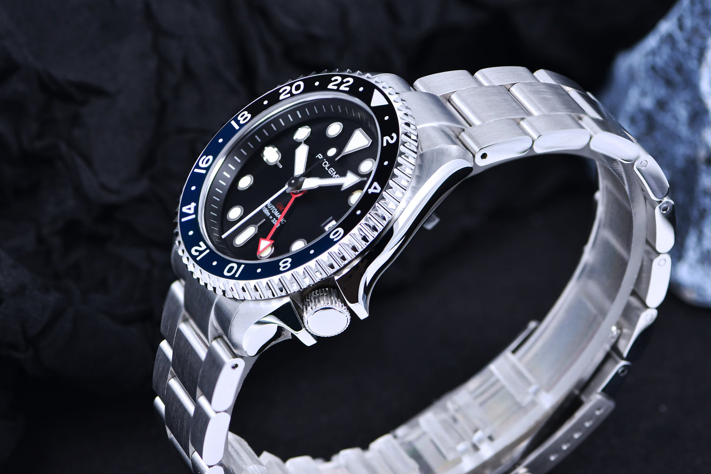 PTOLEMY 44.8mm NH34 Automatic Dive Watch