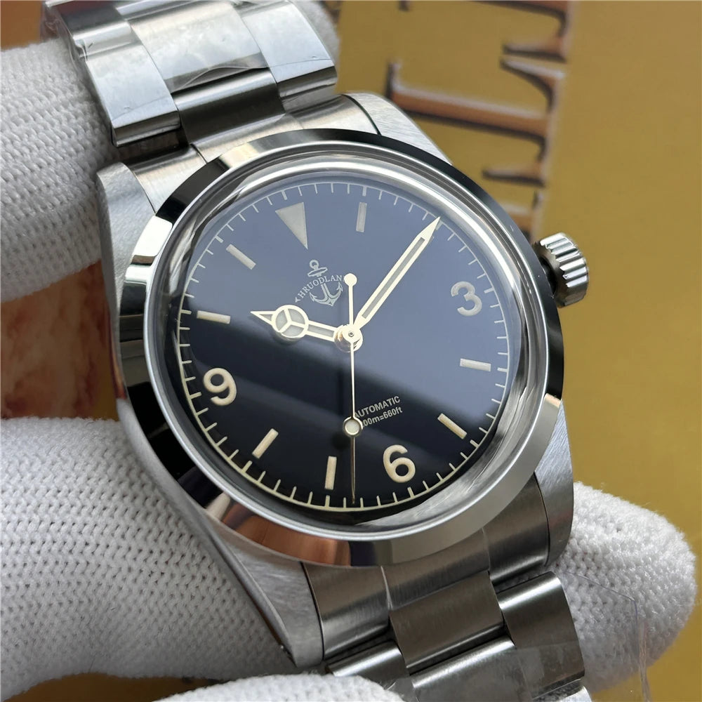 Hruodland 36mm NH38 Vintage Men Watch F029