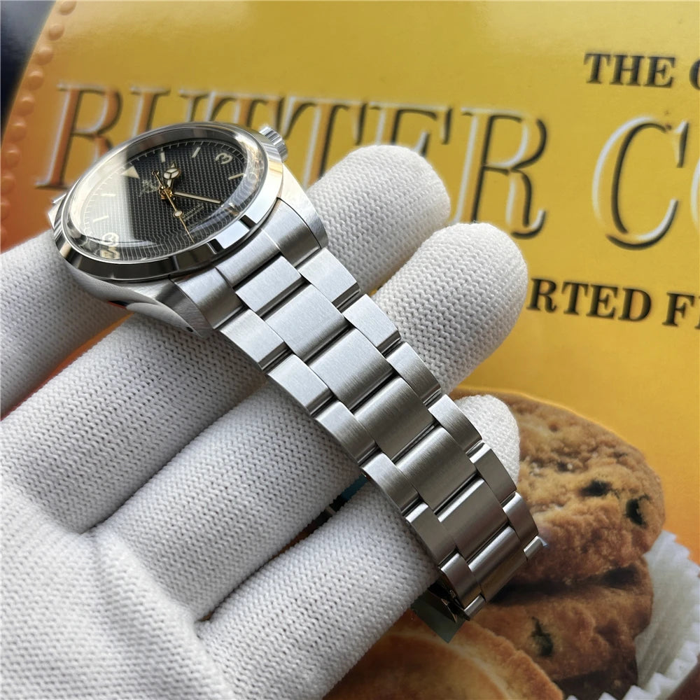 Hruodland 36mm NH38 Vintage Men Watch F029