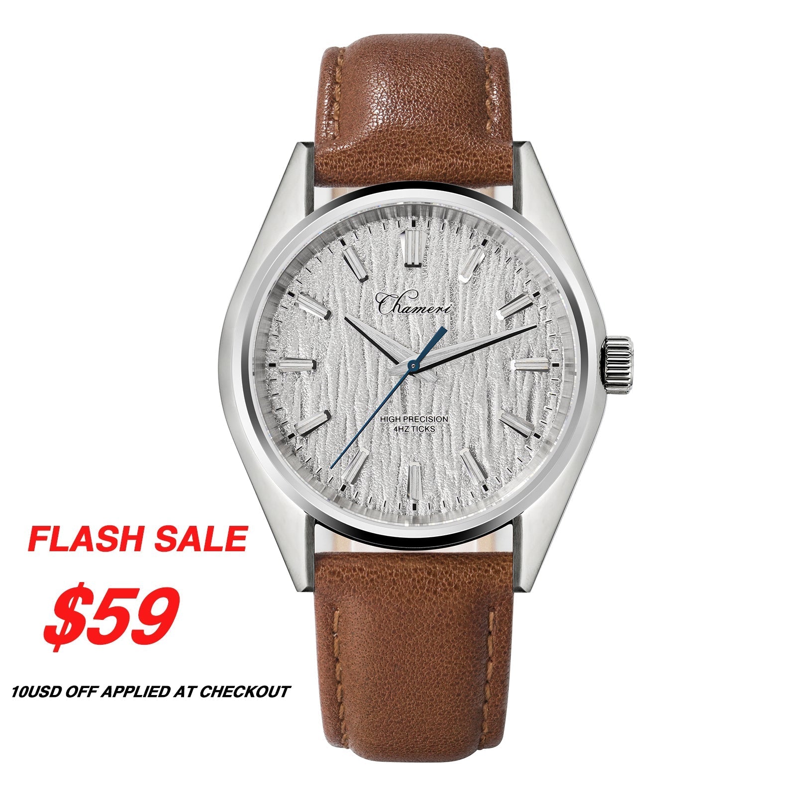 Chameri 40mm Men Watch VH31 Quartz Watch GS05 – Thorn Watch
