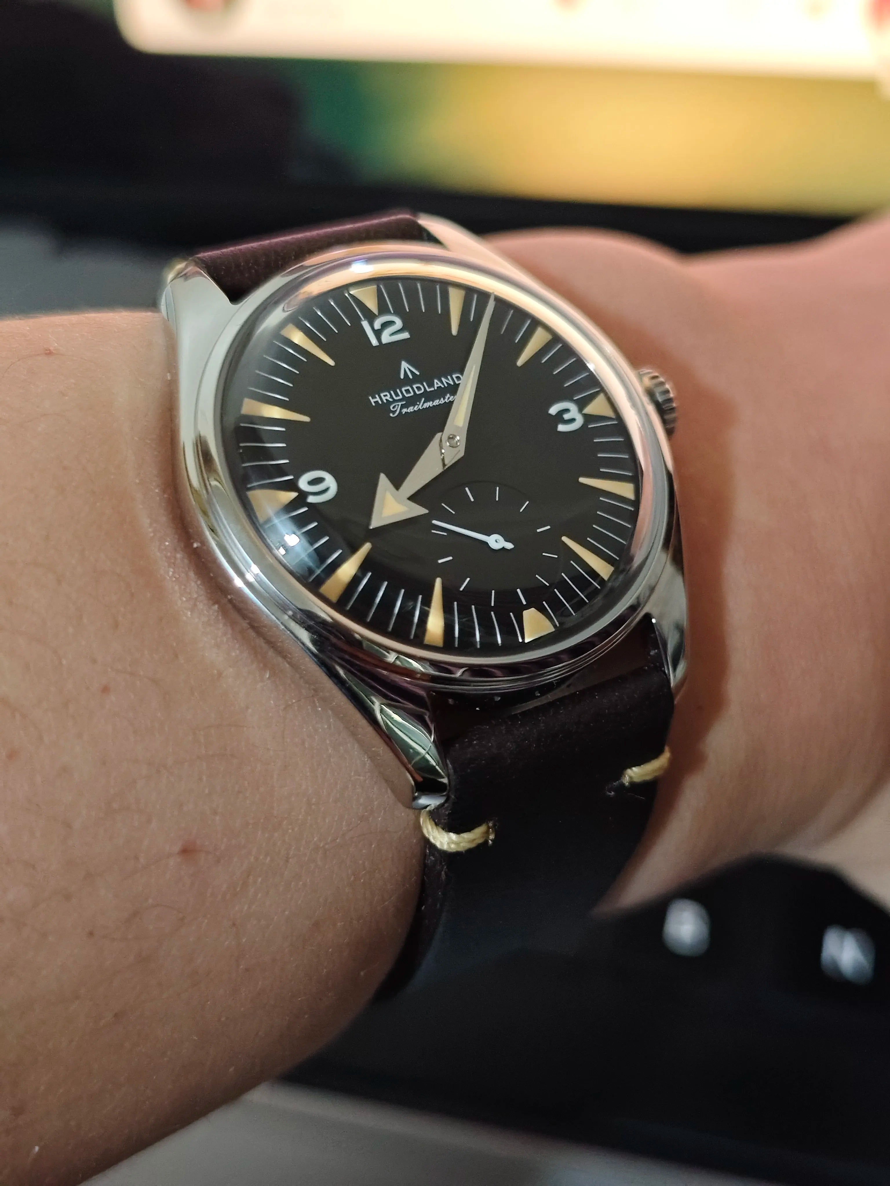 Hruodland 36mm Vintage VD78 Men Watch F033 – Thorn Watch Official