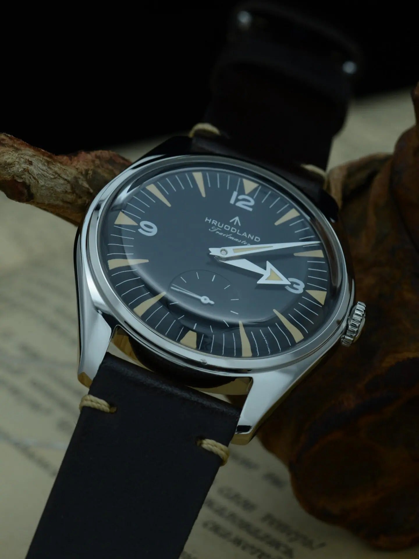 Hruodland 36mm Vintage VD78 Men Watch F033 – Thorn Watch Official