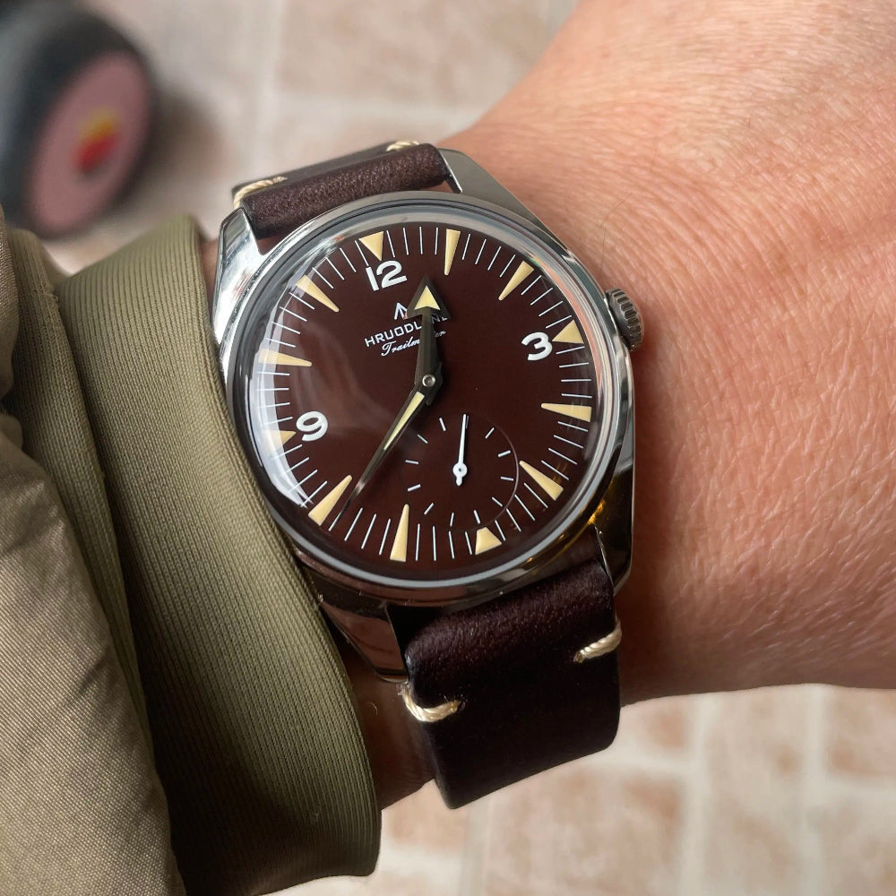 Hruodland 36mm Vintage VD78 Men Watch F033 – Thorn Watch Official