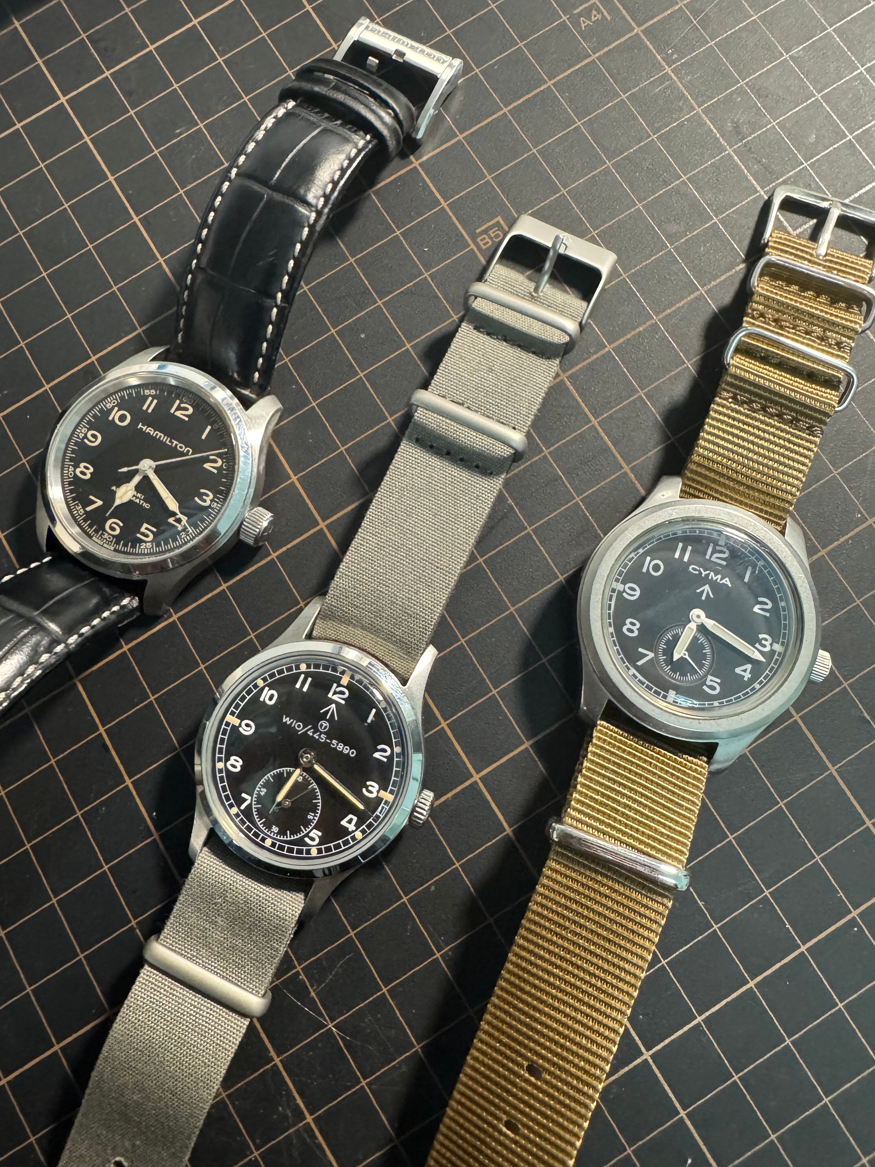 Hruodland F032 36mm Pilot Watch Small Seconds | Vintage Military