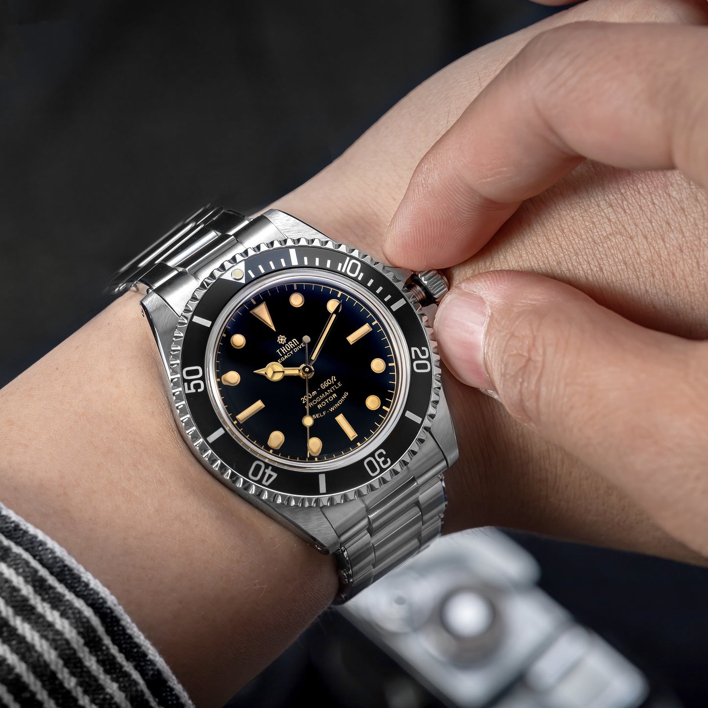 ★11·11 Special★Thorn 40mm PT5000 Automatic Dive Watch T023 V2