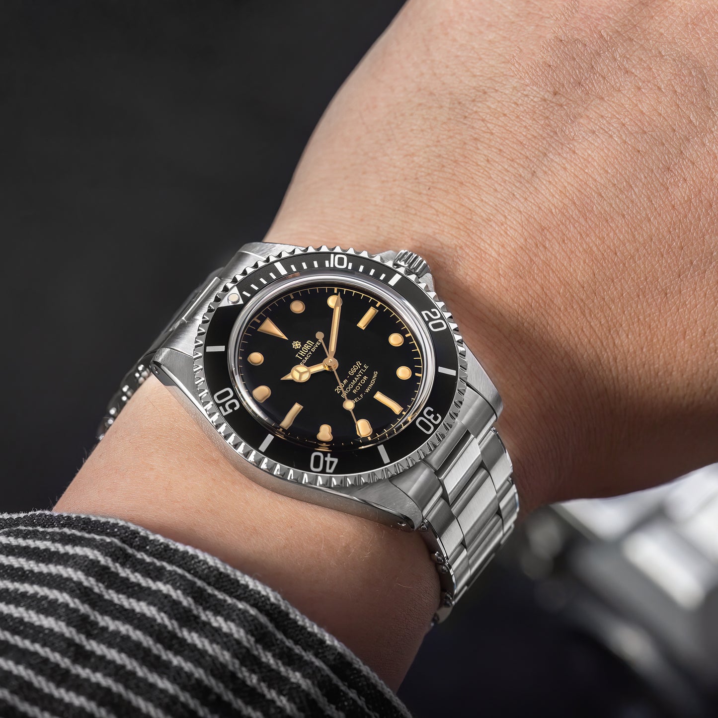 ★11·11 Special★Thorn 40mm PT5000 Automatic Dive Watch T023 V2