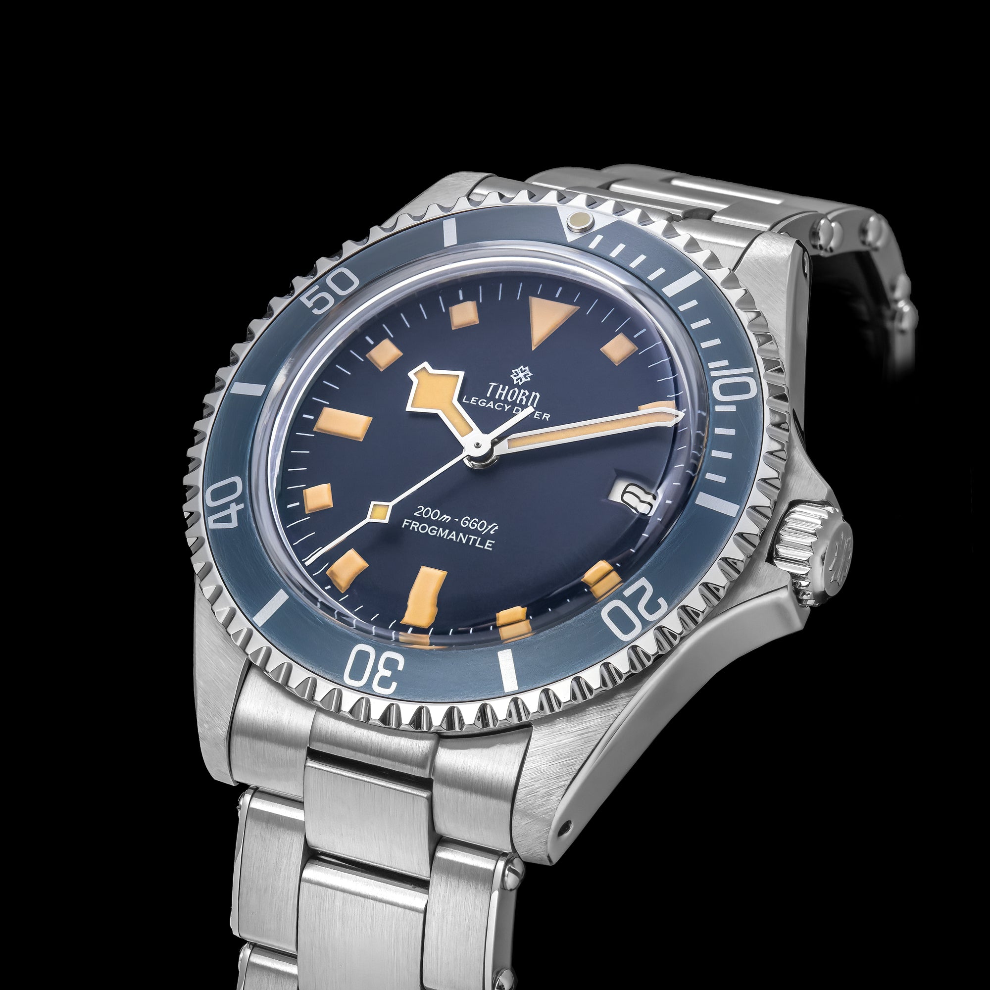 Thorn T023 40mm PT5000 Automatic Mechanical Dive Watch – Vintage