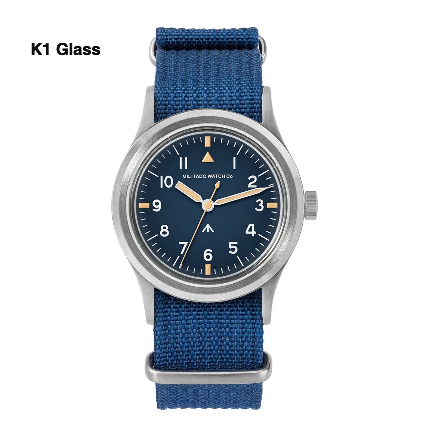 Militado 36mm Retro Military Watch VH31/VH65 Sweeping Hand ML14 V2