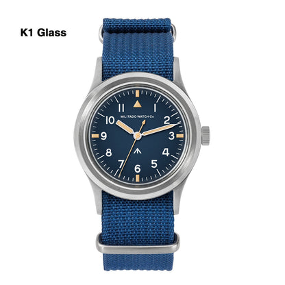 Militado 36mm Retro Military Watch VH31/VH65 Sweeping Hand ML14 V2