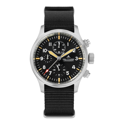 ★New Arrival★ Militado Retro 39mm Chronograph Watch Ml1868-3