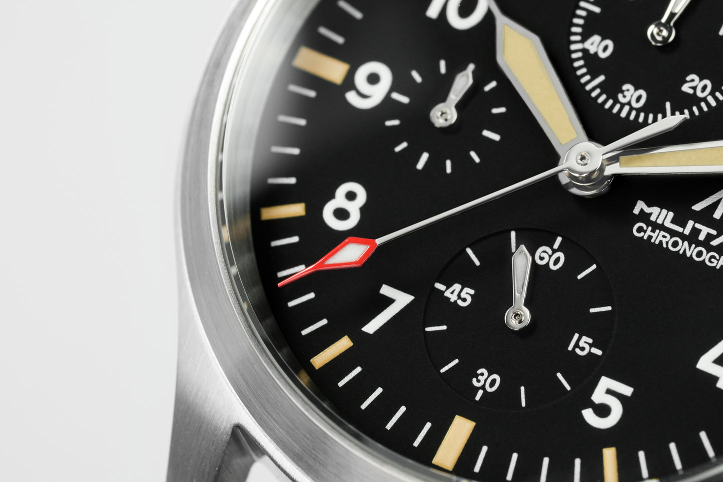★New Arrival★ Militado Retro 39mm Chronograph Watch Ml1868-3