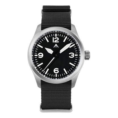 Militado 38mm Military Watch Vintage Field Watch 369 Dial Ml08