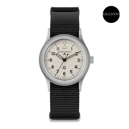 Militado 36mm Retro Military Watch VH31/VH65 Sweeping Hand ML14 V2