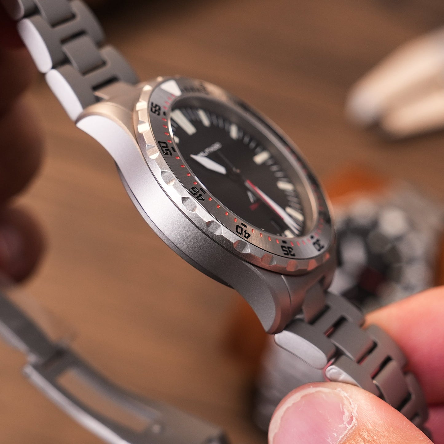 Militado 39mm Dive Watch Sapphire Crystal Military Watch ML16